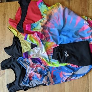 Girls gymnastics leotard lot